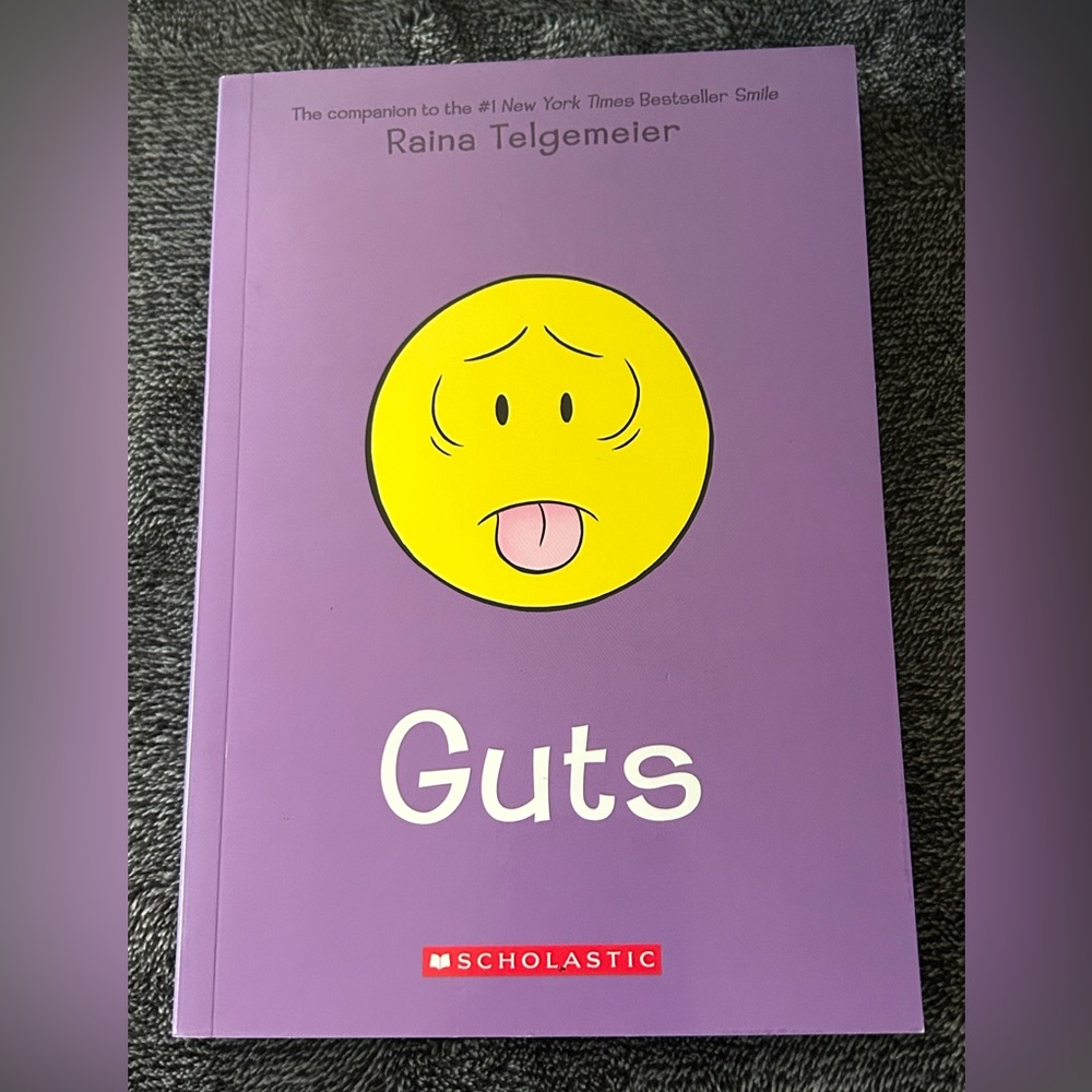 Guts book by Raina Telgemeler